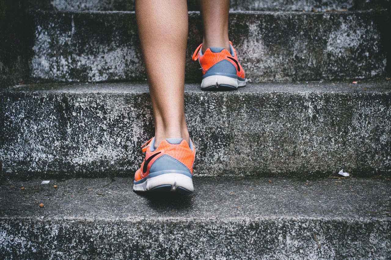 subir escaleras
